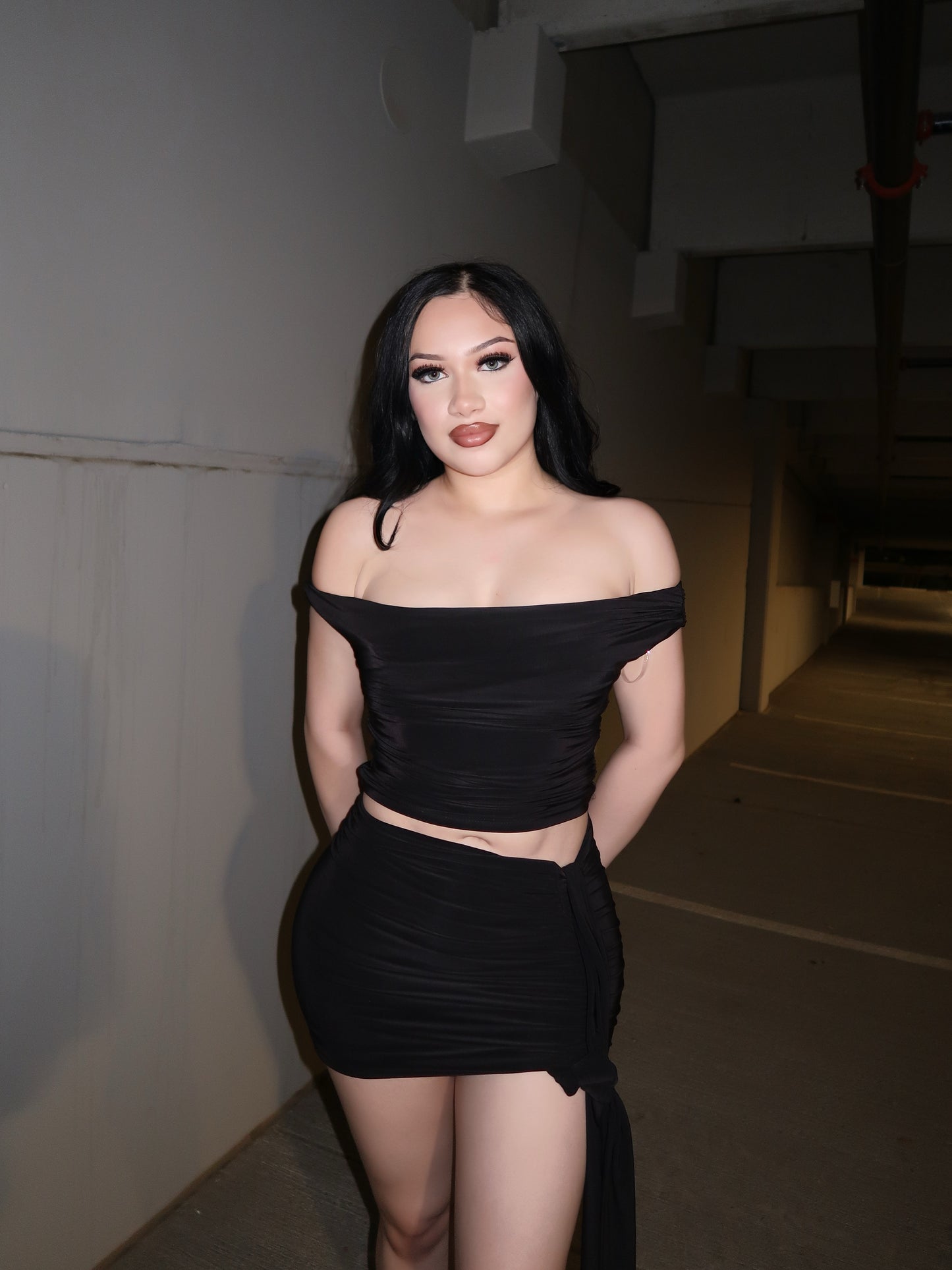 Dark two piece